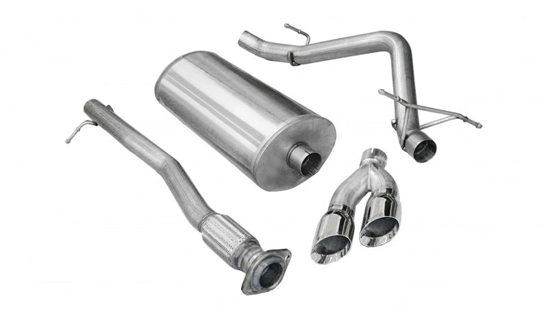 Corsa 14904 Cat-Back 3.0" Single Side Twin 4.0" Silverado 09-13