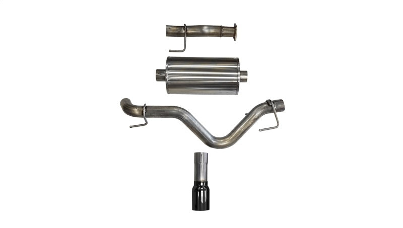 Corsa 14918BLK Cat-Back 3.0" Single Side Single 4.0" Tacoma 3.5 16-23