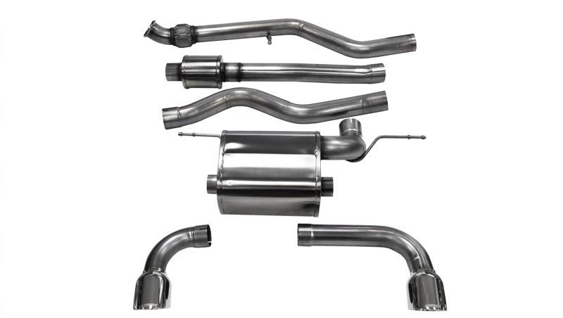 Corsa 14938 Cat-Back 3.0" Dual Rear Single 3.5" F30 335 Xdrive