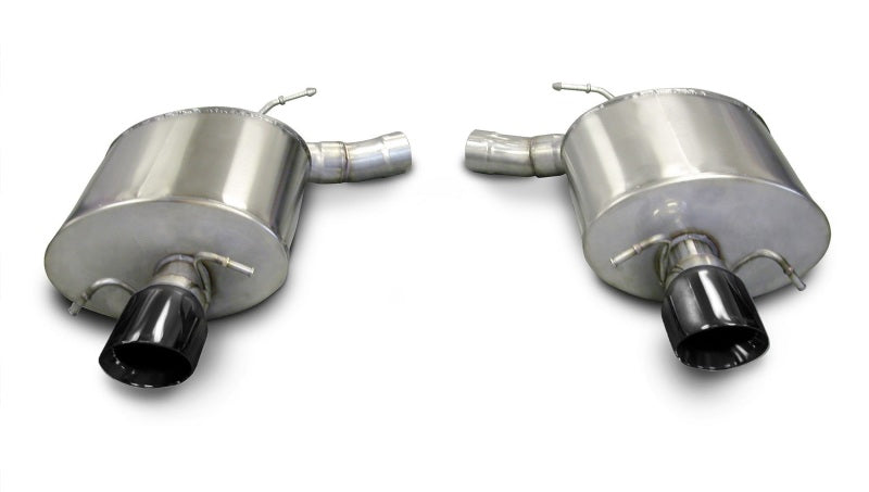 Corsa 14941BLK Axle-Back 2.5" Dual Rear Single 4.0" CTS-V 6.2 09-14