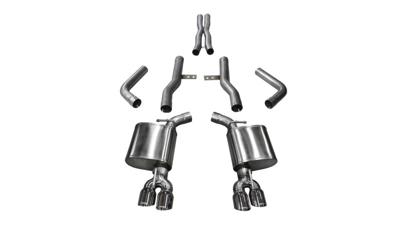 Corsa 21006 Cat-Back 2.75 Dual Rear Twin 3.5" Challenger 5.7 17-22