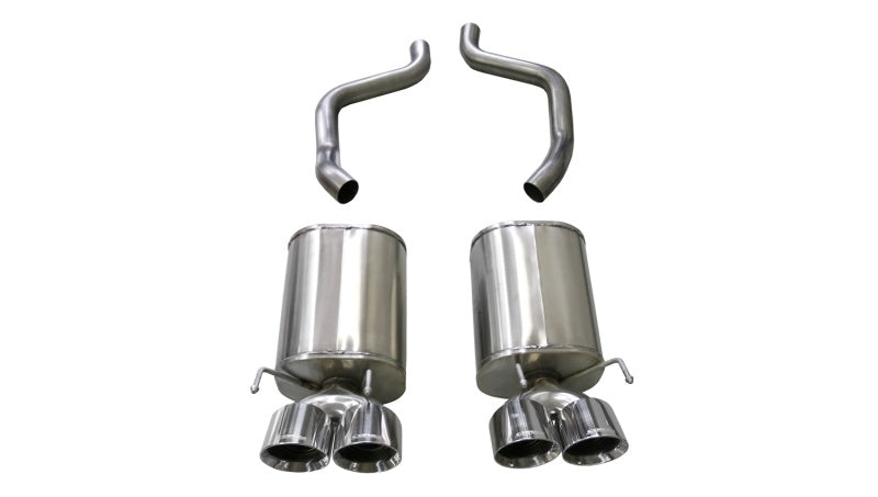 Corsa 21009 Axle-Back 2.5" Dual Rear Twin 4.5" Corvette C6 05-08