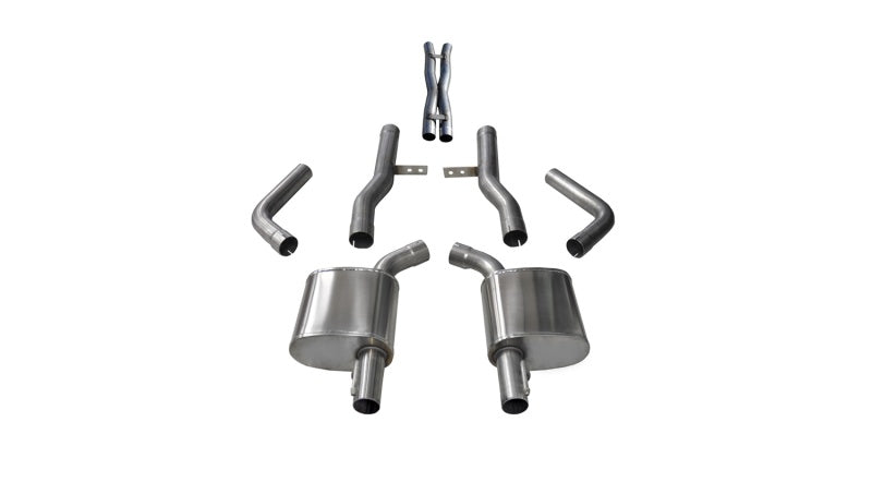 Corsa 21018 Cat-Back 2.75" Dual Rear None Charger 5.7 17-22