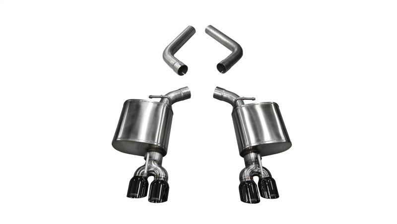 Corsa 21020BLK Axle-Back 2.75 Dual Rear Twin 3.5" Challenger V8 15-22