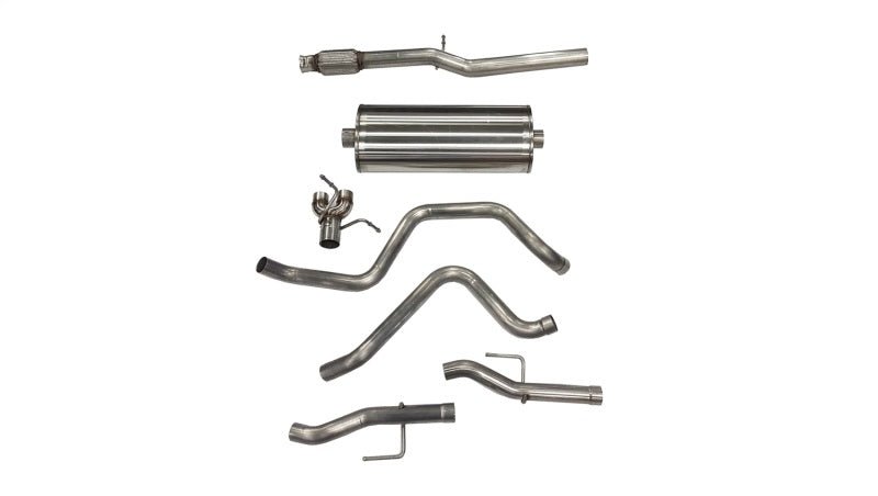 Corsa 21028 Cat-Back 3.0" Dual Rear None Silverado 5.3 19-23