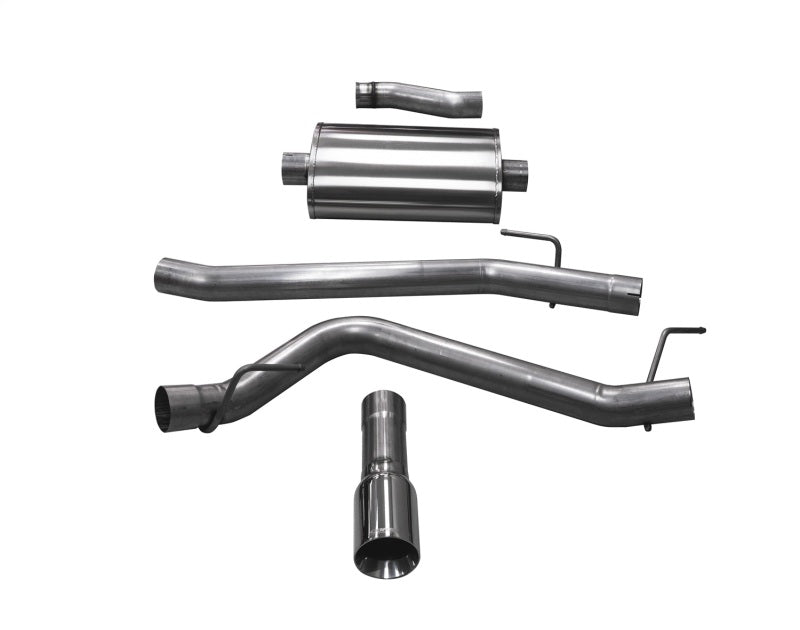 Corsa 21060 Cat-Back 3" Single Side Single 4" Gladiator 3.6 20-23