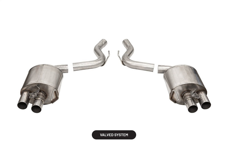 Corsa 21098 Axle-Back 3.0" Dual Rear None Mustang 5.2 15-20