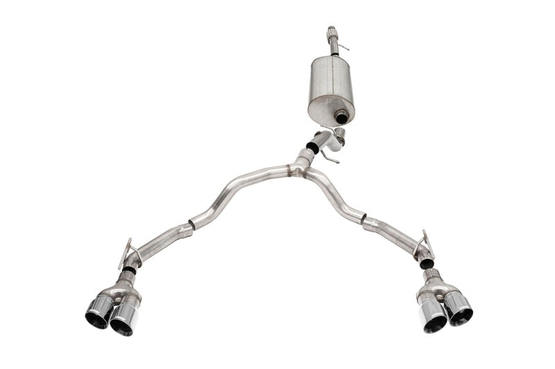 Corsa 21127 Cat-Back 3" to 2.75" Dual Rear Twin 4" Tahoe 5.3 21-23