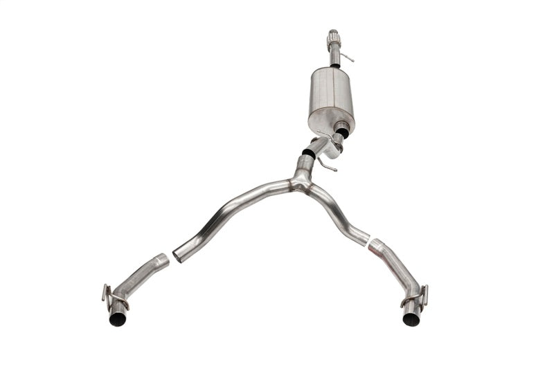 Corsa 21131 Cat-Back 3.5" to 2.75" Dual Rear Factory Bezels 2.75"
