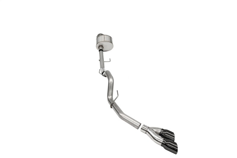 Corsa 21142BLK Cat-Back 3.0" Single Side Twin 4.0" F150 5.0 21-23