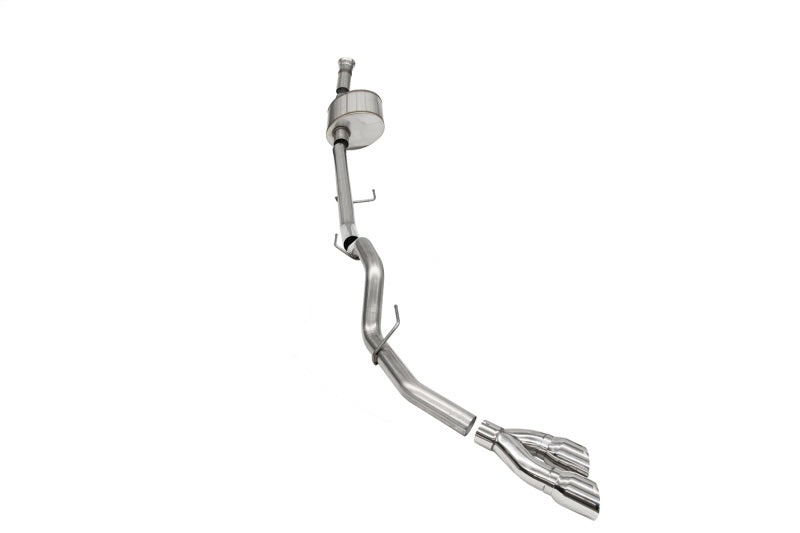 Corsa 21145 Cat-Back 3.0" Single Side Twin 4.0" F150 5.0 21-23