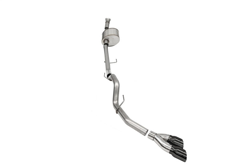 Corsa 21145BLK Cat-Back 3.0" Single Side Twin 4.0" F150 5.0 21-23