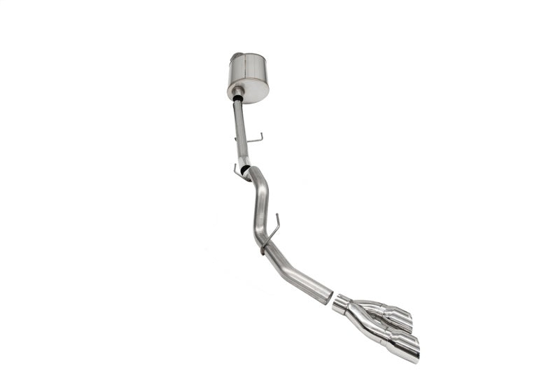 Corsa 21154 Cat-Back 3.0" Single Side Twin 4.0" F150 5.0 21-23