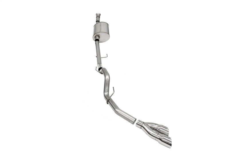 Corsa 21157 Cat-Back 3.0" Single Side Twin 4.0" F150 5.0 21-23