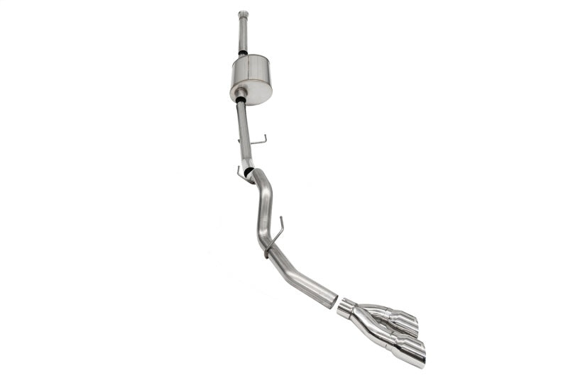Corsa 21160 Cat-Back 3.0" Single Side Twin 4.0" F150 5.0 21-23