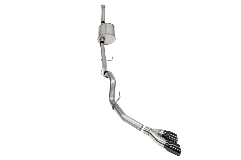 Corsa 21160BLK Cat-Back 3.0" Single Side Twin 4.0" F150 5.0 21-23