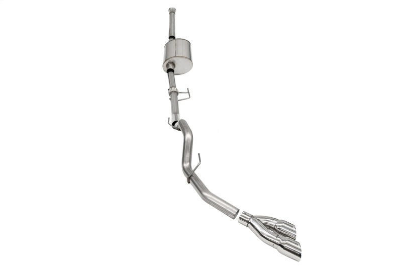 Corsa 21169 Cat-Back 3.0" Single Side Twin 4.0" F150 3.5 21-23