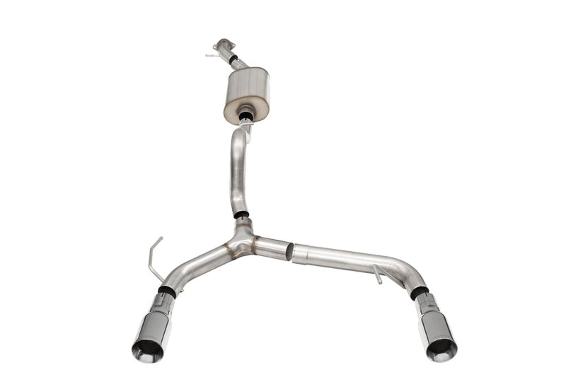 Corsa 21204 Cat-Back 2.75" Dual Rear Single 4.0" Bronco 2.3 21-23