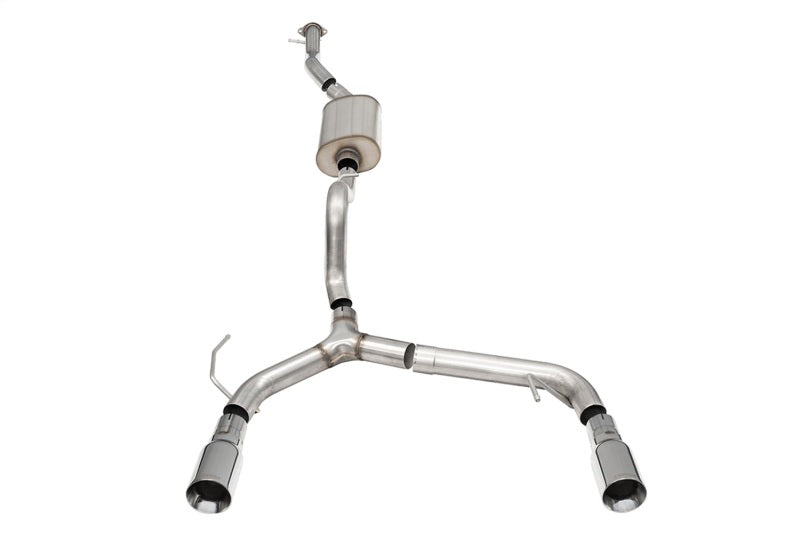 Corsa 21206 Cat-Back 2.75" Dual Rear Single 4.0" Bronco 2.3 21-23