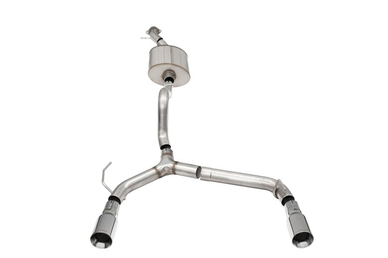 Corsa 21208 Cat-Back 2.75" Dual Rear Single 4.0" Bronco 2.7 21-23