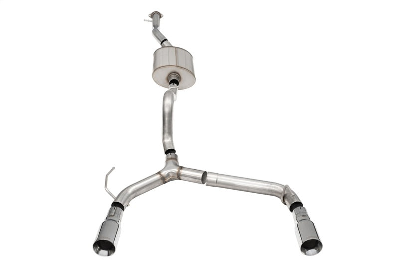 Corsa 21210 Cat-Back 2.75" Dual Rear Single 4.0" Bronco 2.7 21-23