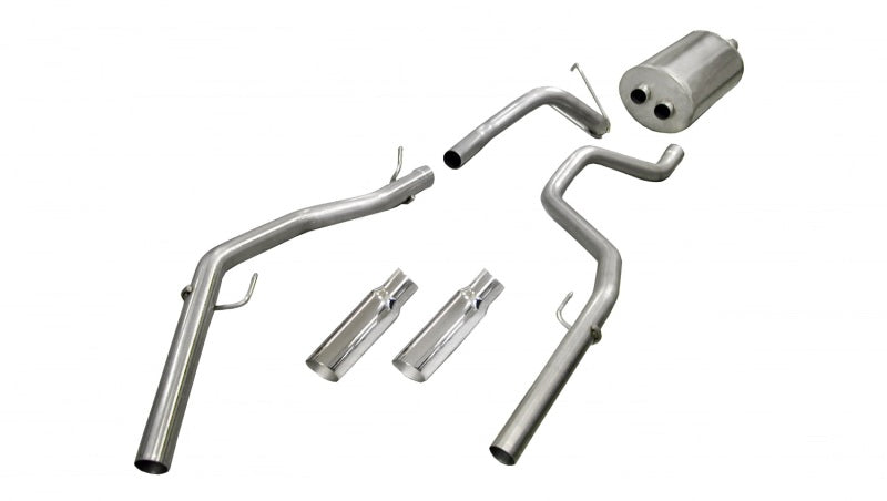 Corsa 24425 Cat-Back 3.0" Dual Rear Single 4" Ram 4.7/5.7 09-19