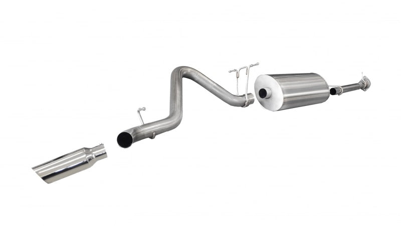 Corsa 24790 Cat-Back 3" Single Side Single 4" Silverado 6.0 11-14