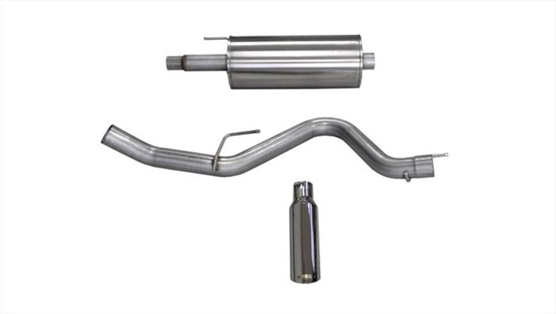 Corsa 24837 Cat-Back 3.0" Single Side Single 4.0" F150 5.0 15-20