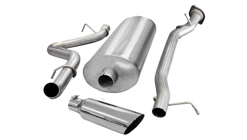 Corsa 24896 Cat-Back 3" Single Side Single 4" Silverado 6.0 07-10