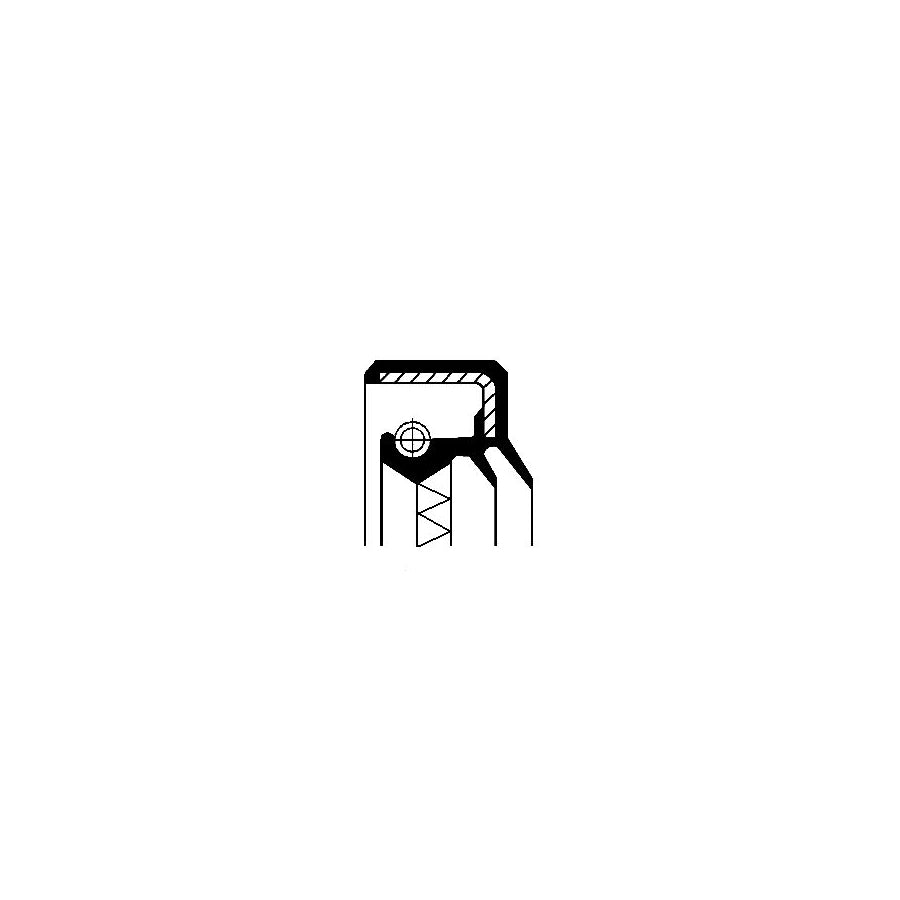 Corteco 01033845B Shaft Seal, Differential