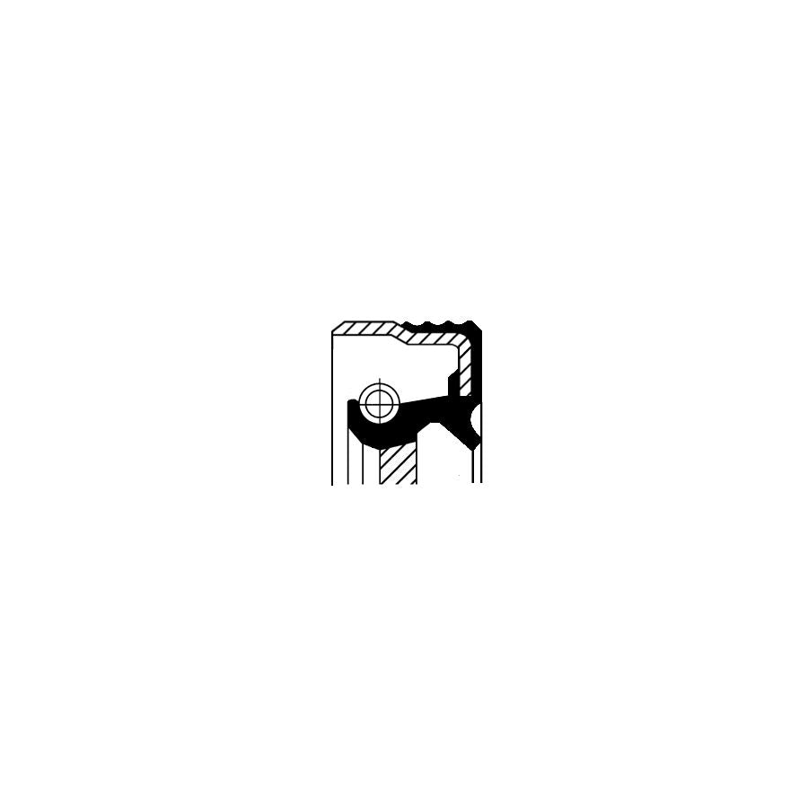 Corteco 01034080B Shaft Seal, Differential