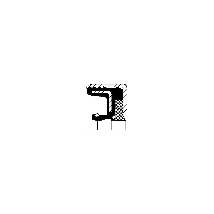 Corteco 01034111B Shaft Seal, Differential
