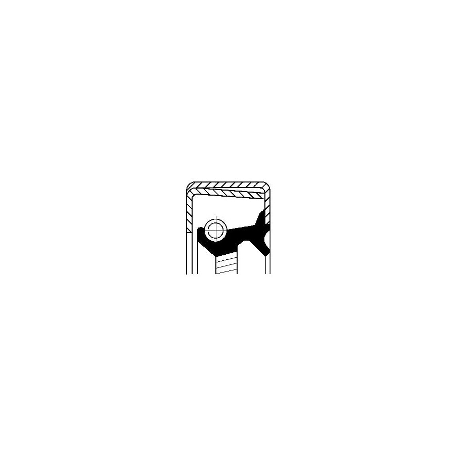 Corteco 12014316B Shaft Seal, Manual Transmission