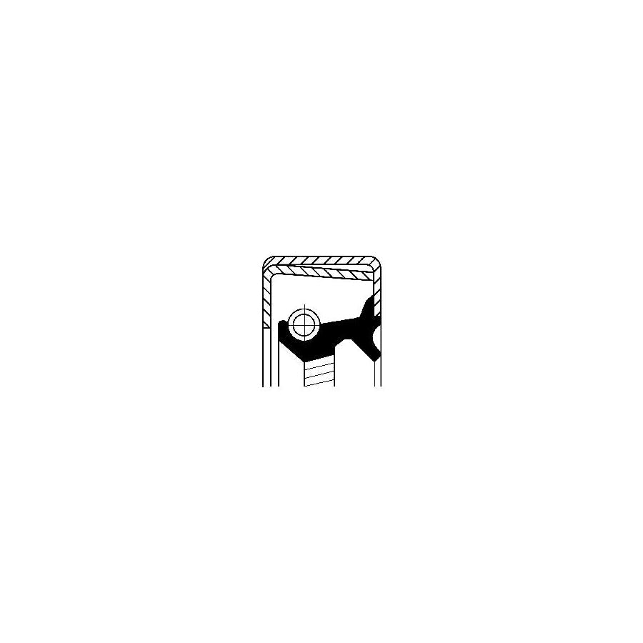 Corteco 12014744B Shaft Seal, Differential