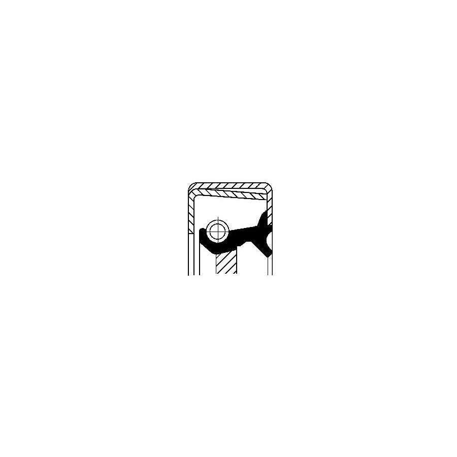 Corteco 12018671B Shaft Seal, Manual Transmission