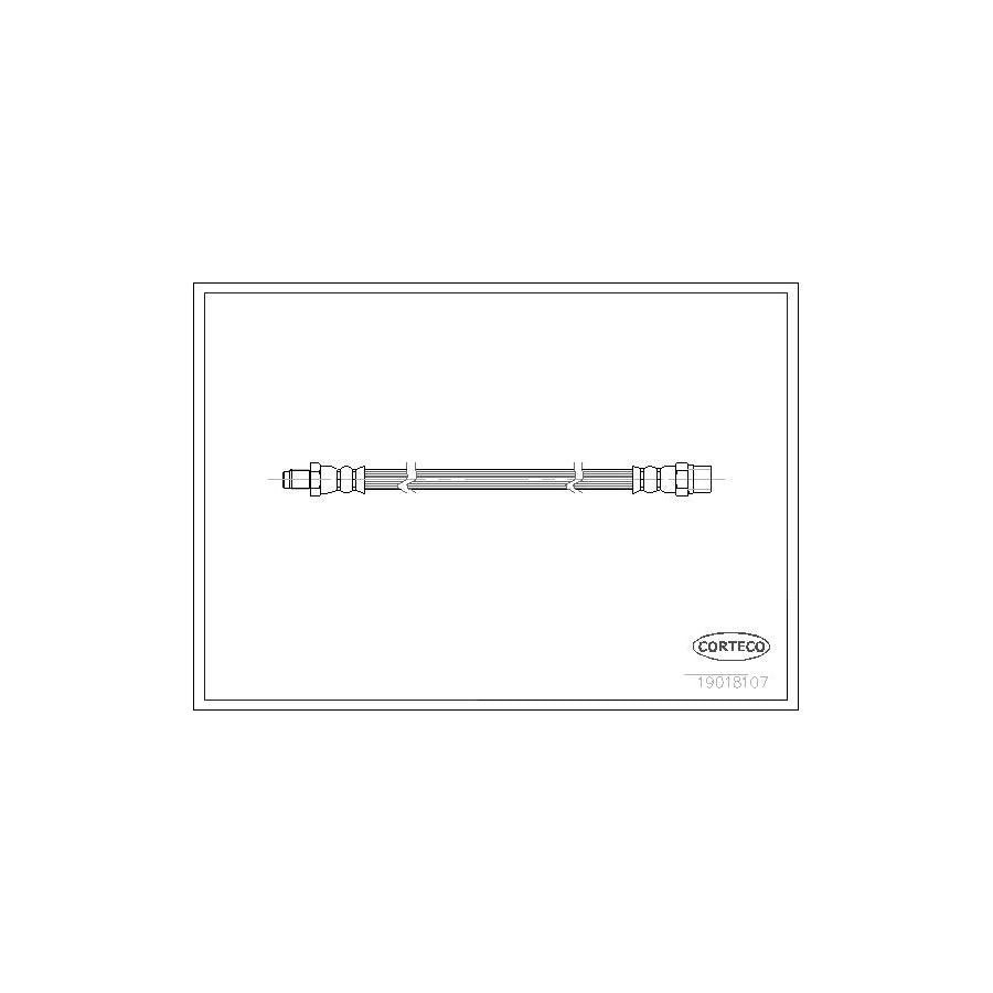Corteco 19018107 Brake Hose