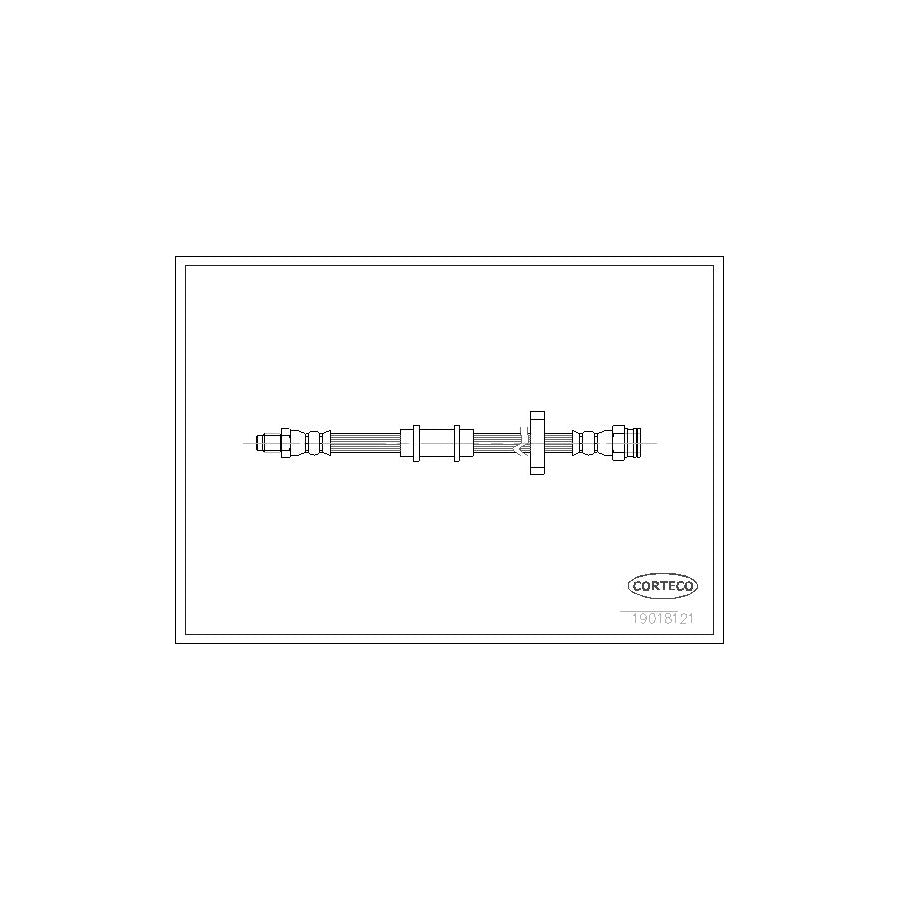 Corteco 19018121 Brake Hose