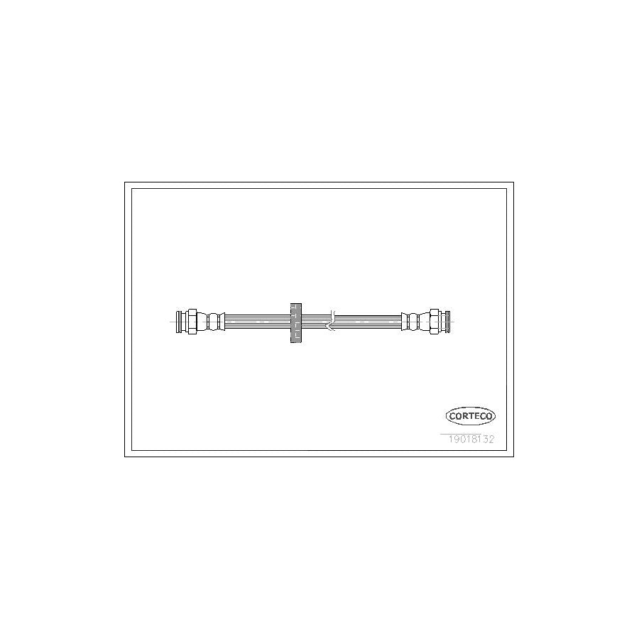 Corteco 19018132 Brake Hose