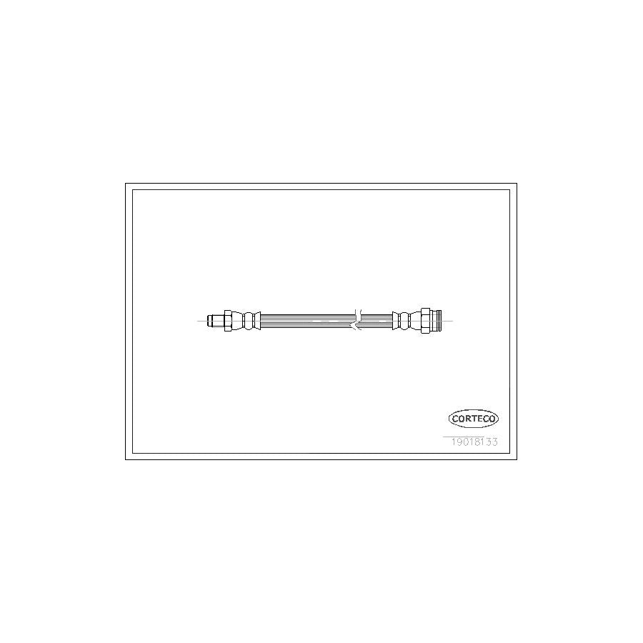 Corteco 19018133 Brake Hose