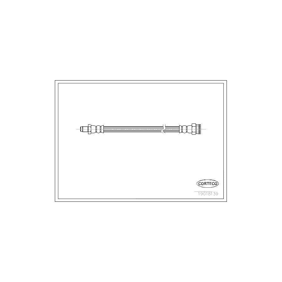 Corteco 19018139 Brake Hose