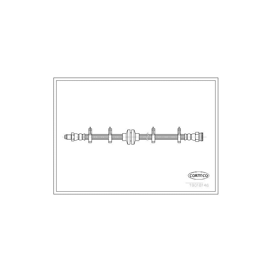 Corteco 19018146 Brake Hose