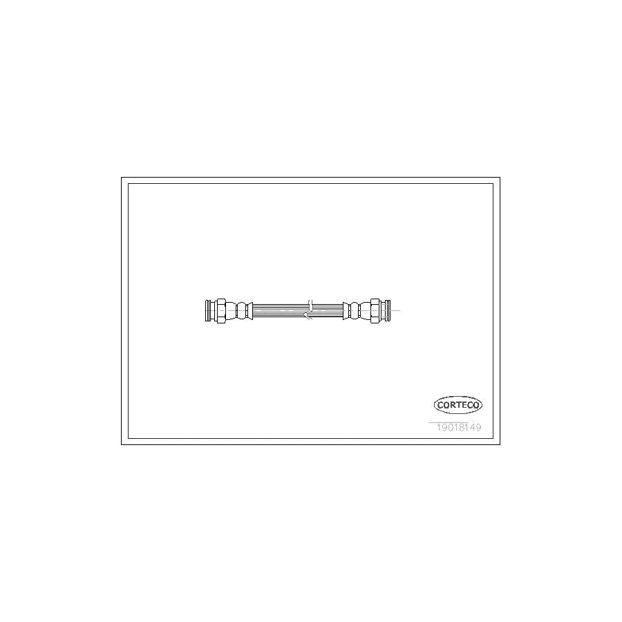 Corteco 19018149 Brake Hose