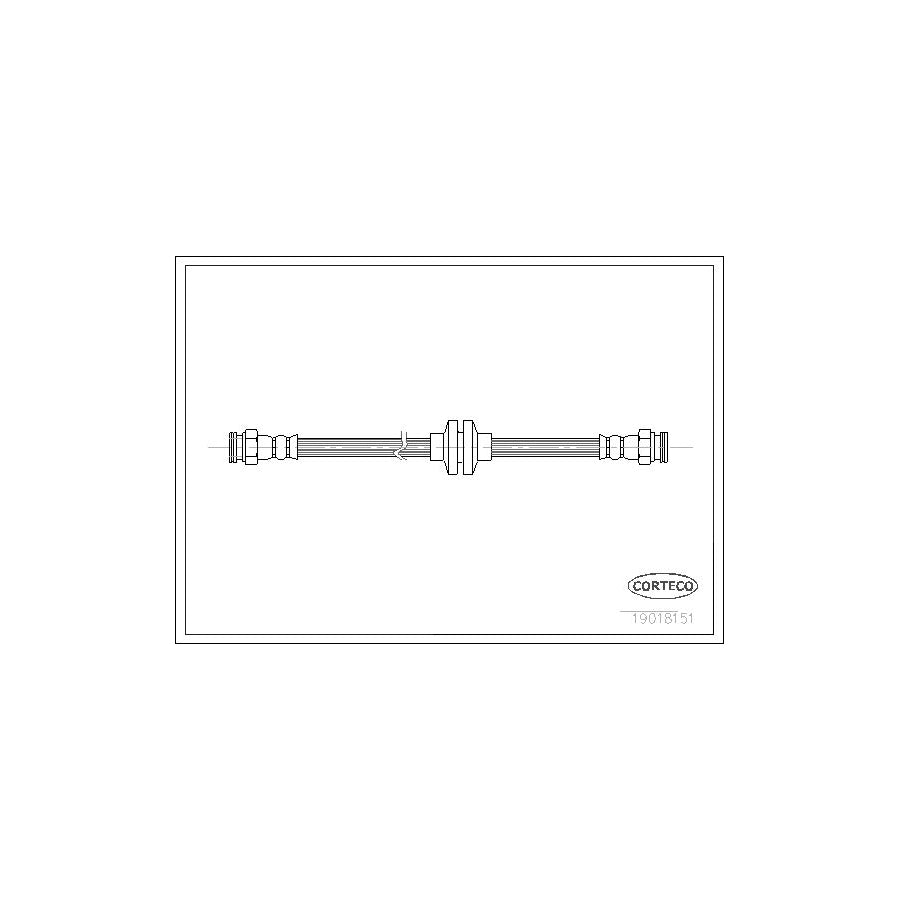 Corteco 19018151 Brake Hose