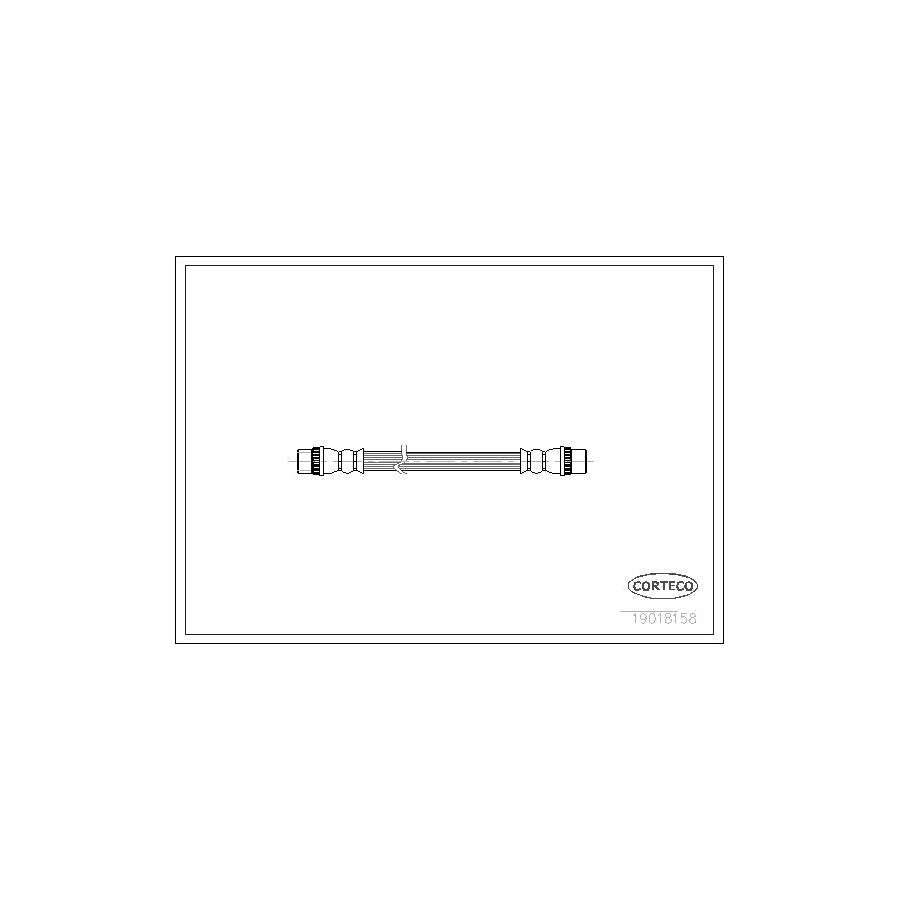 Corteco 19018158 Brake Hose