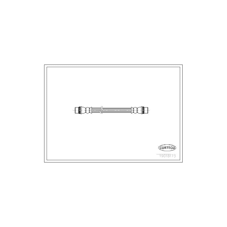 Corteco 19018173 Brake Hose
