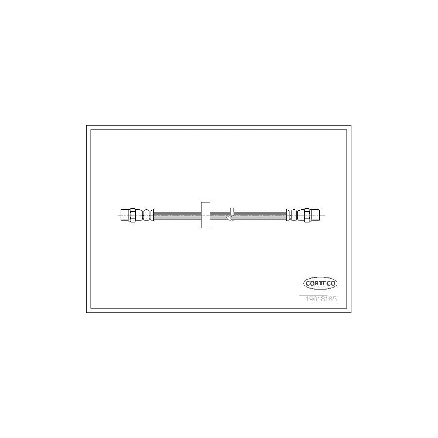 Corteco 19018185 Brake Hose