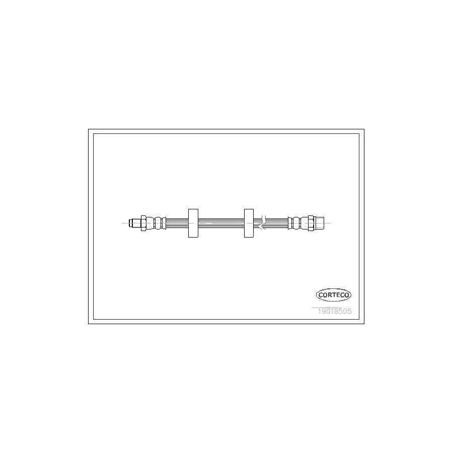 Corteco 19018505 Brake Hose