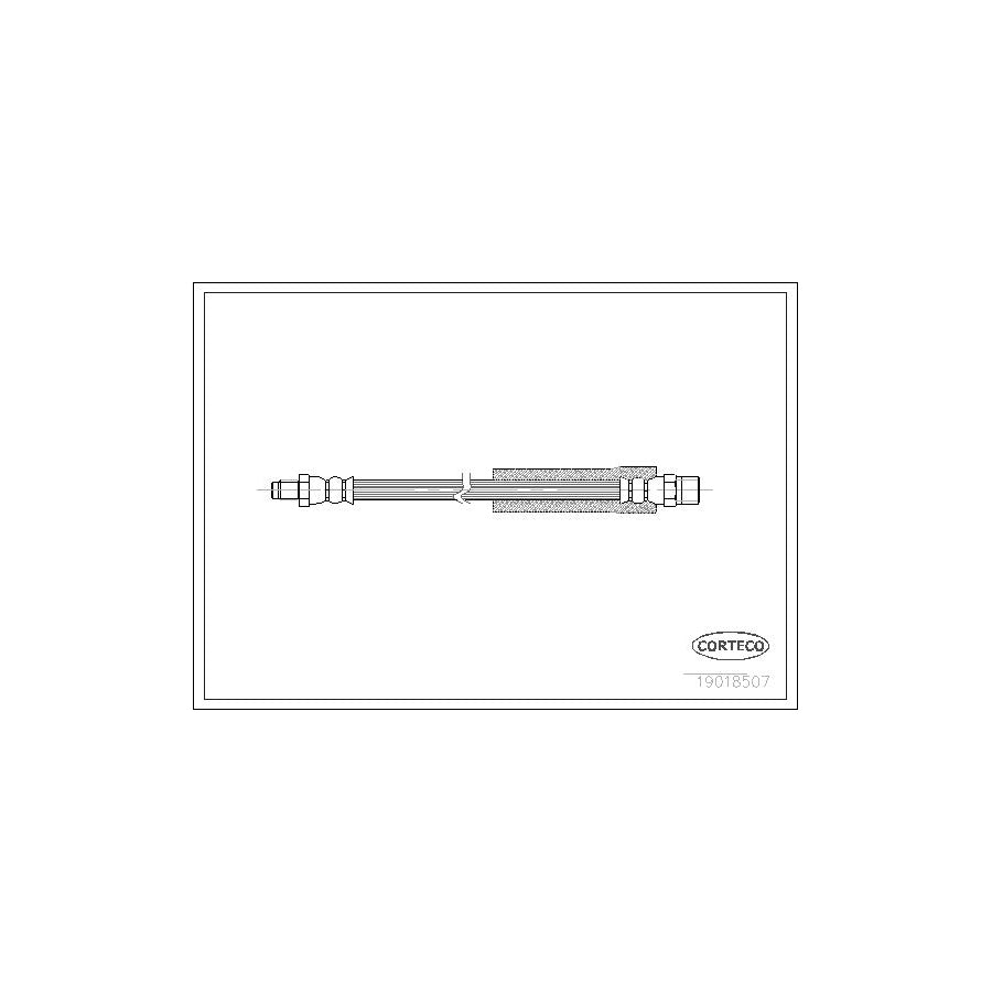 Corteco 19018507 Brake Hose