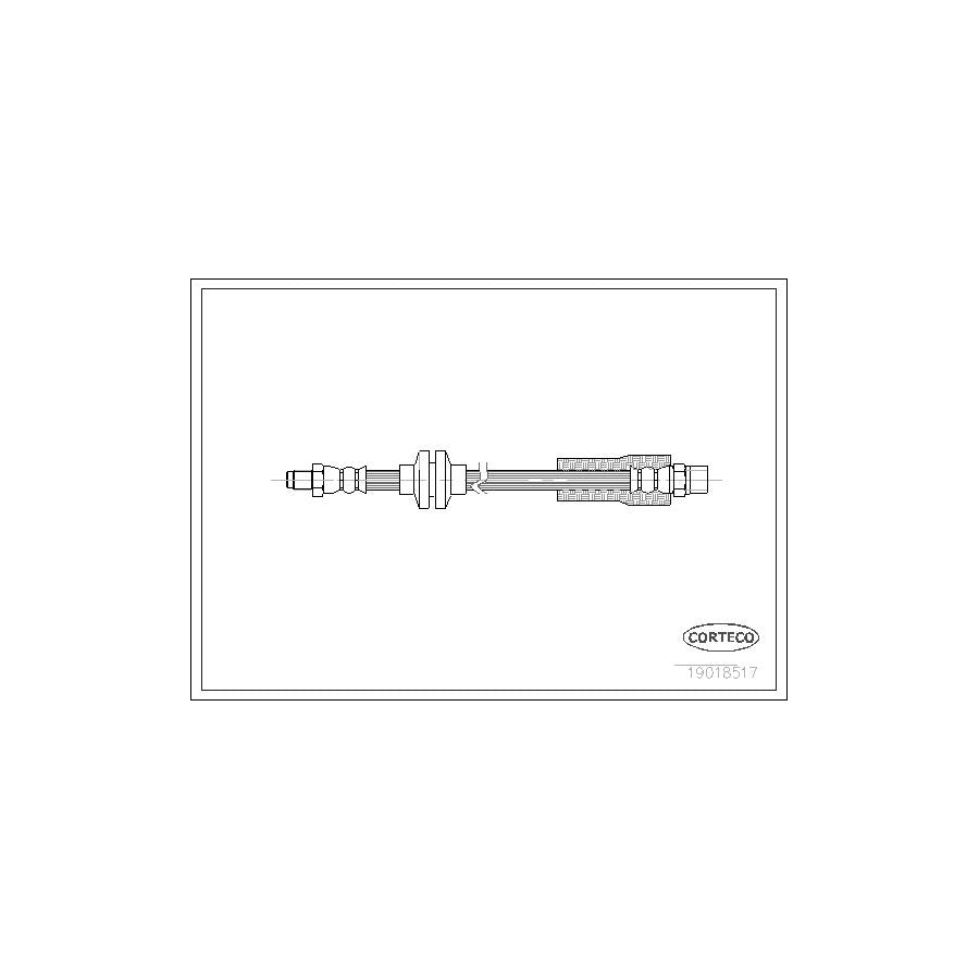 Corteco 19018517 Brake Hose
