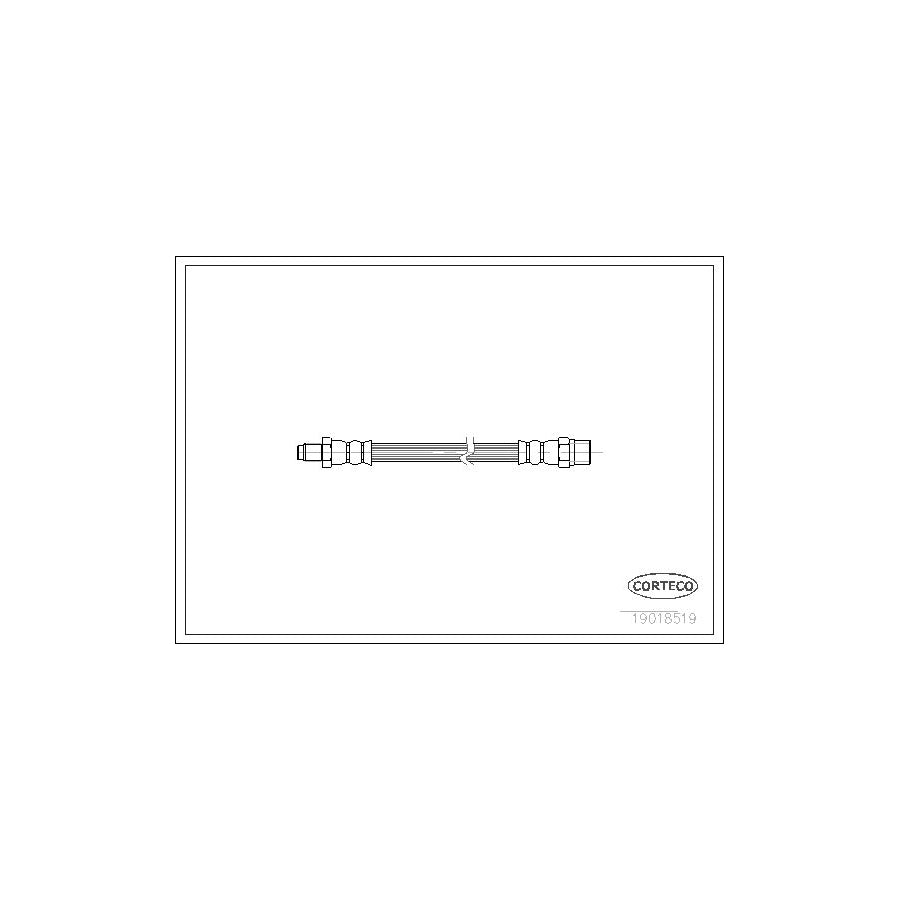 Corteco 19018519 Brake Hose